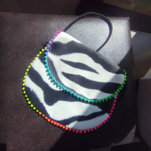 Sac Pochette Zèbre